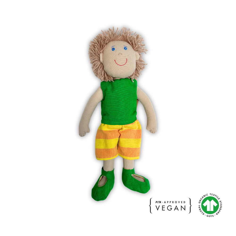 Doll Boy in Green Shirt