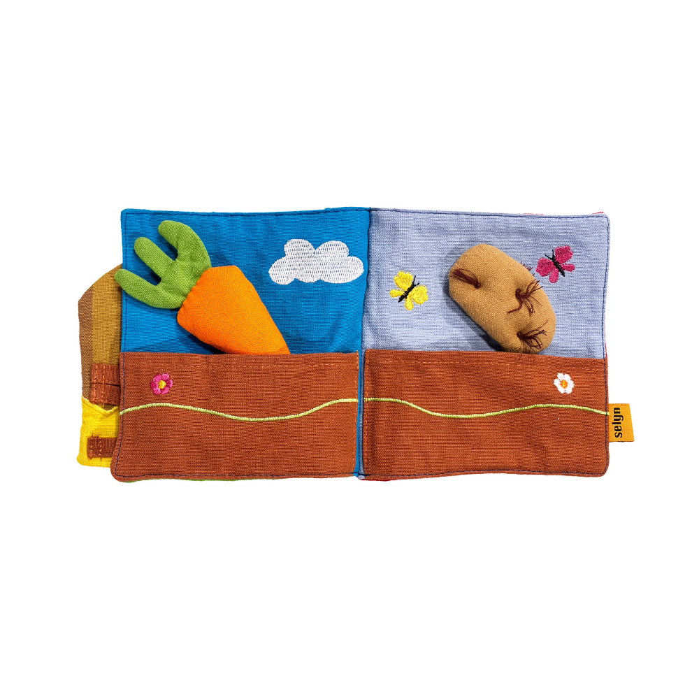 Play Book With Finger Puppets | Handloom Educational Toy