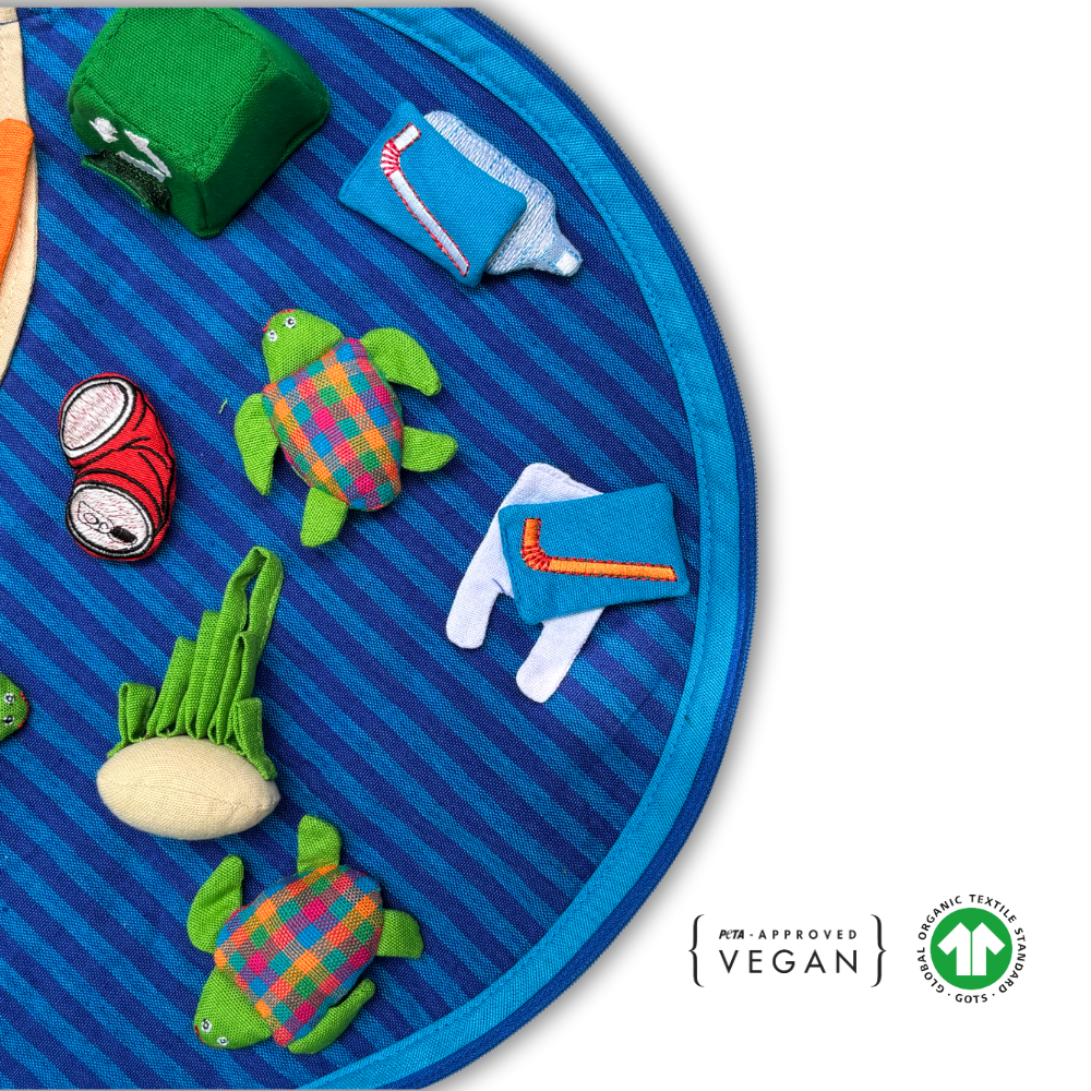 Save the Turtle Educational Pouch