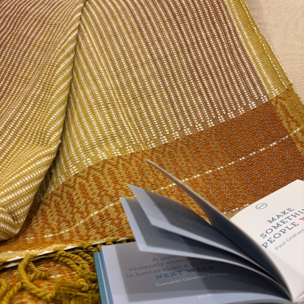 Handloom Cotton Sofa Throw