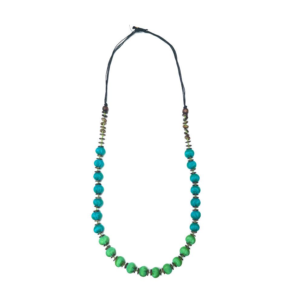 Green And Blue Necklace
