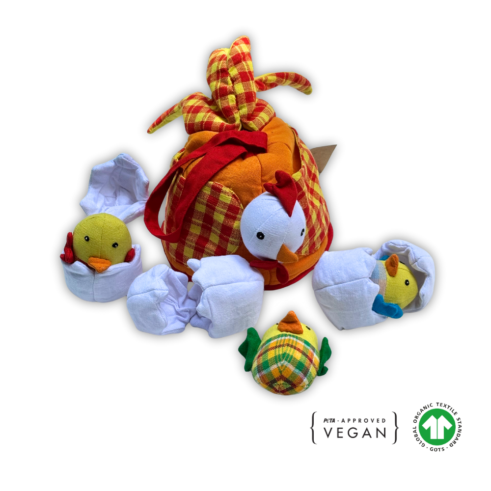 Handloom Mother Hen Play House - Education Toy
