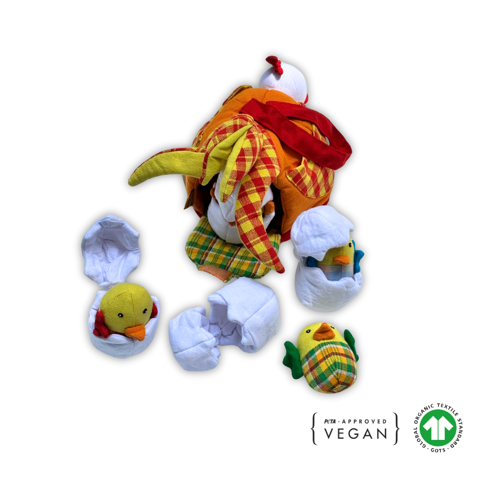 Handloom Mother Hen Play House - Education Toy