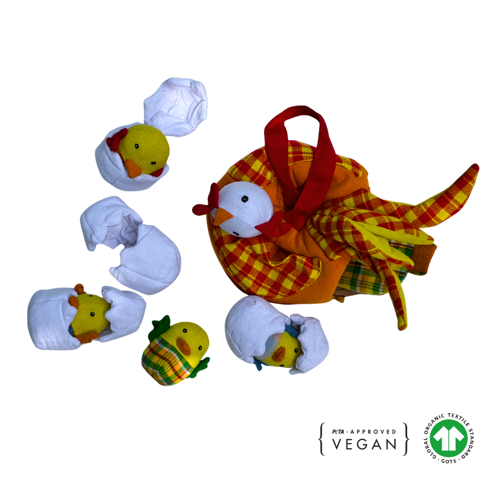 Handloom Mother Hen Play House - Education Toy