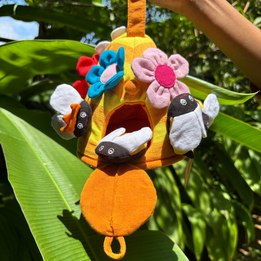 Handloom Bee Hive Educational Toy