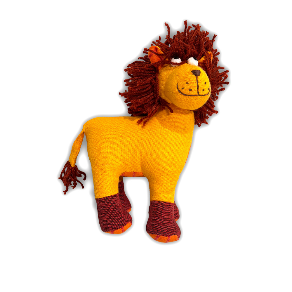 Lion Handloom Soft Toy