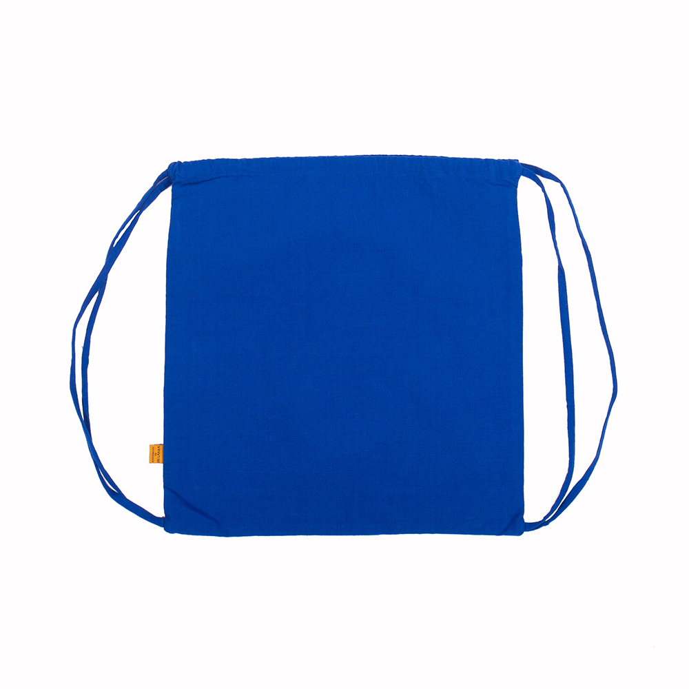 Blue Turtle Handloom Drawstring Bag
