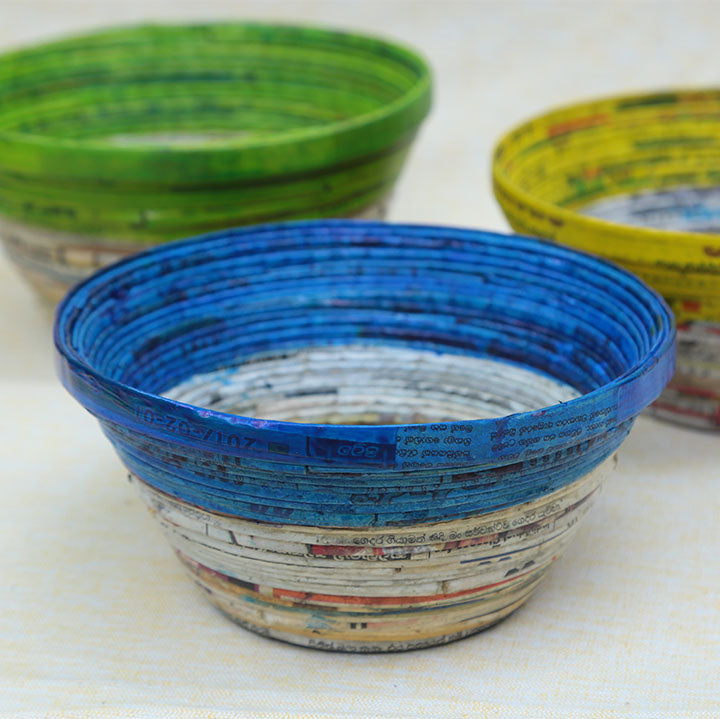 Upcycled Paper Bowls