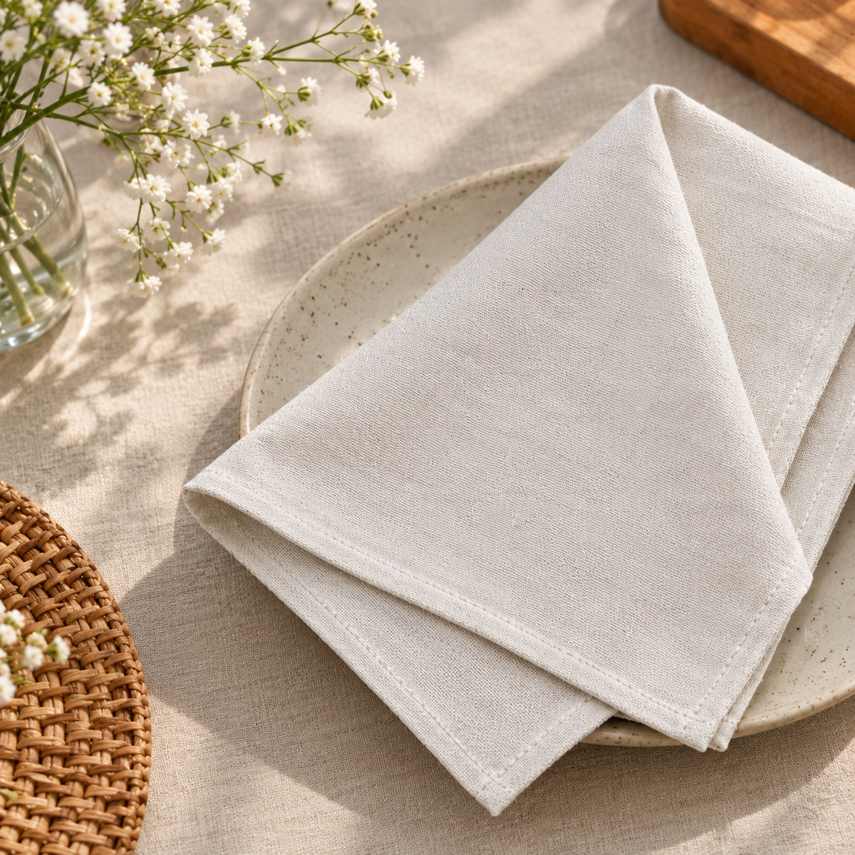 Off White Napkin