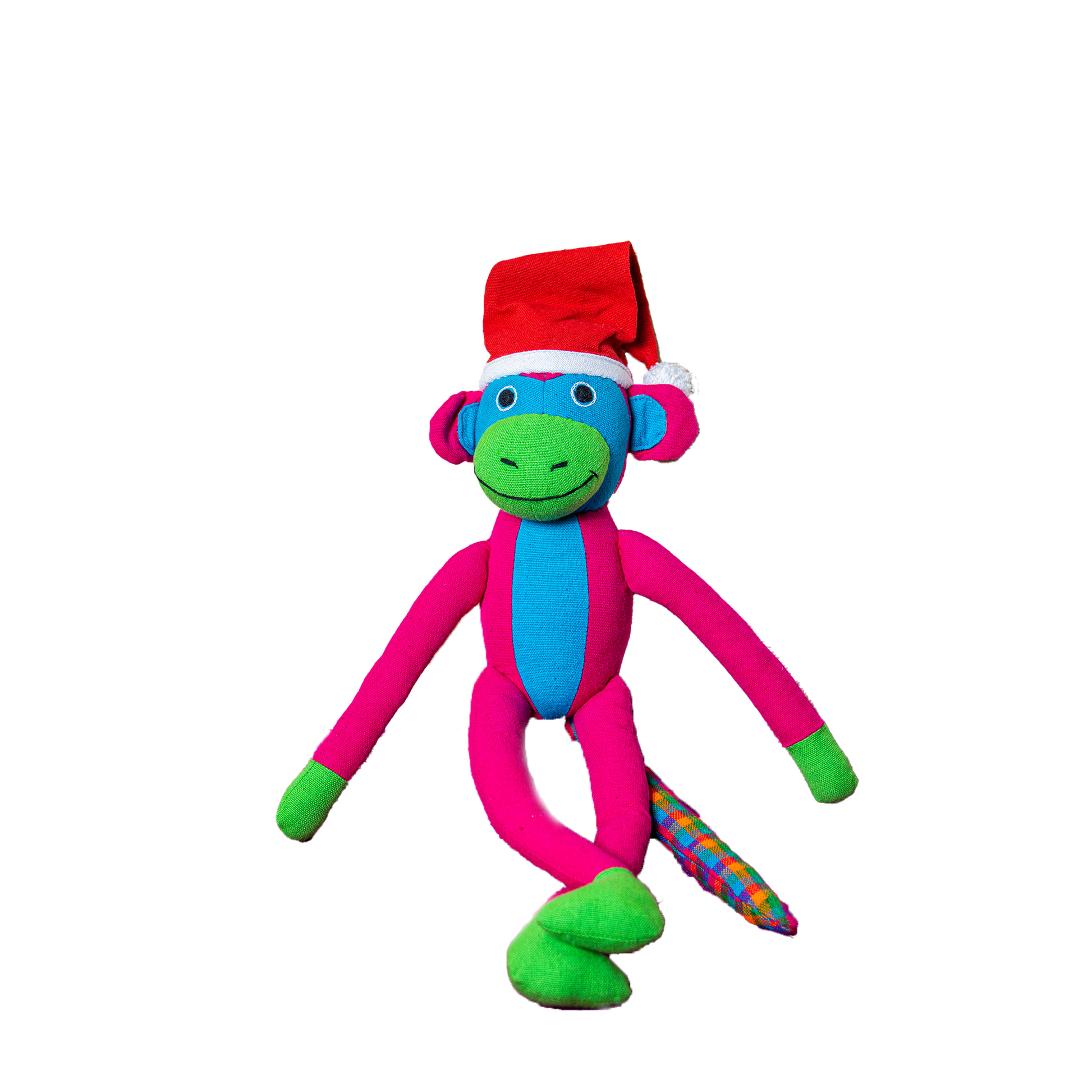 Soft Toy - Monkey Samson - Christmas Edition